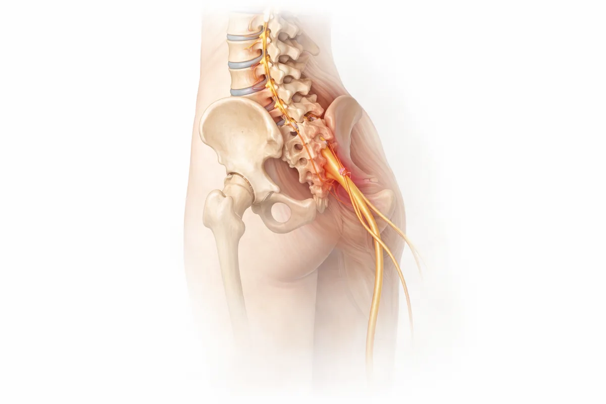 Sciatica illustration